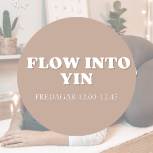 Terminskort: Flow into yin fredagar
